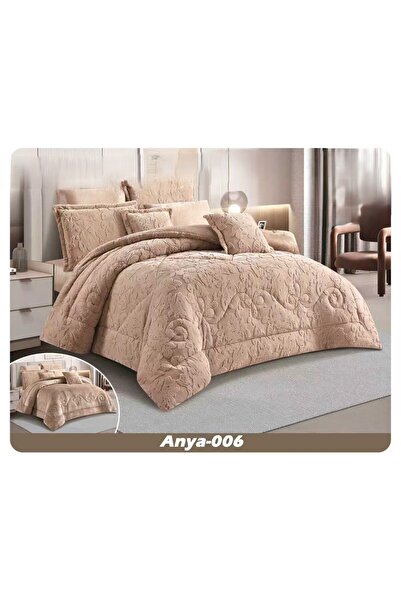 ALMIADD Anaya Winter Double Bedspread, Soft Rabbit Fur, 230x250