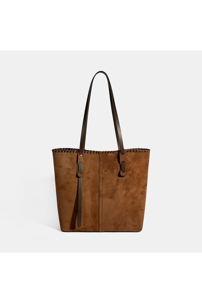 Desa Women's taba suede leather shoulder bag