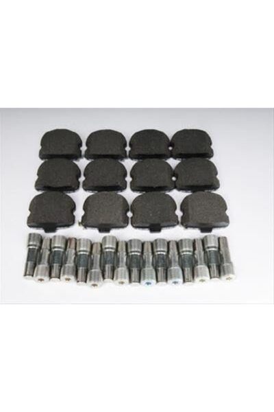 Generic طقم وسادات الفرامل الأمامية مناسب لسيارة شيفروليه كورفيت - أداء عالي،...