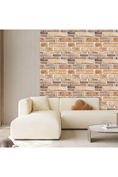 OEM Set of 10 3D Wallpaper Tiles, 30 x 30 cm, PVC, Stone Type, covered 0.9 sqm, Autoade