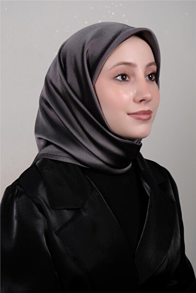 PİRAMİT Starlıght Eşarp 1616-7 Koyu Füme