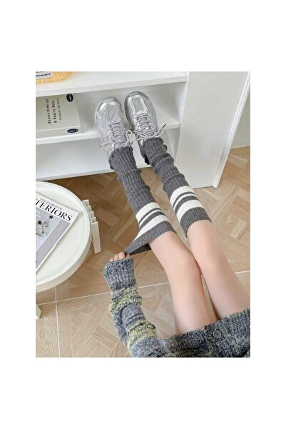 Mixbo leggings with white stripes, black, one-size