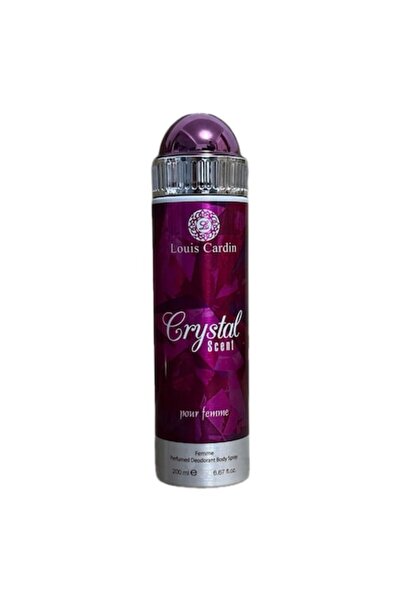 Louis Cardin Crystal Scent Deodorant, 200 ml, female, elegant scent