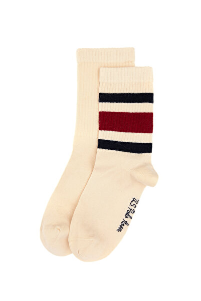U.S. Polo Assn. Women's Cream Socks 50314748-Vr256
