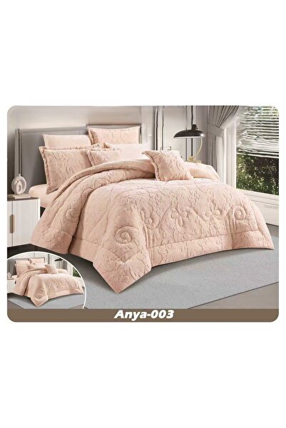 ALMIADD Anaya Winter Double Bedspread, Soft Rabbit Fur, 230x250