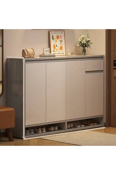 NKX Premium High Quality Shoe Cabinet with Multifunctional Drawers 140CM