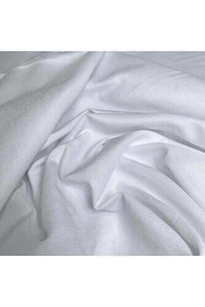 BUTİK AYVİTRİN Terry Cloth Fabric White 5 Meters