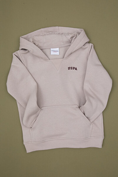 U.S. Polo Assn. Erkek Çocuk Taş Bisiklet Yaka Basic Sweatshirt 50313808-VR049