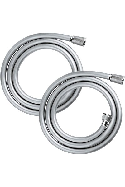 ECVV 1.5M Shower Hose 2PCS, Premium PVC Flexible Replacement Hose
