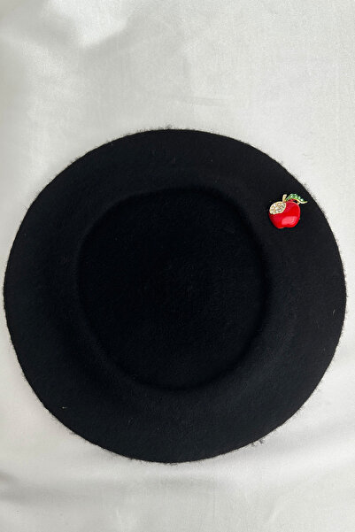 Modex Brooch Detail French Painter Felt Beret