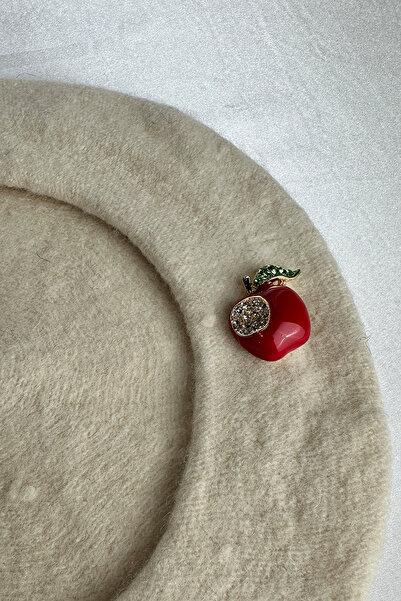 Modex Brooch Detail French Painter Felt Beret