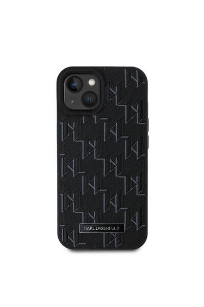 Karl Lagerfeld Θήκη για iPhone 15 Δερμάτινη MagSafe, Karl Lagerfeld - Μαύρη
