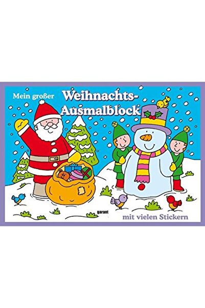 Garant Mein grosser Weihnachts-Ausmalblock Band 2 mit Sti
