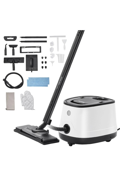 OEM Mop - steam cleaner, 1500 W, 1.5 L tank, 6.5 bar, kit of 27 accessories, 100C temp.
