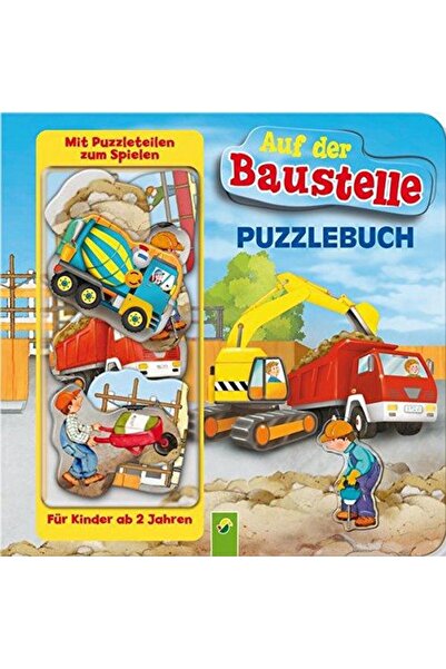 Schwager&Steinlein Puzzlebuch - Auf der Baustelle: Mit 10 Puzzleteile