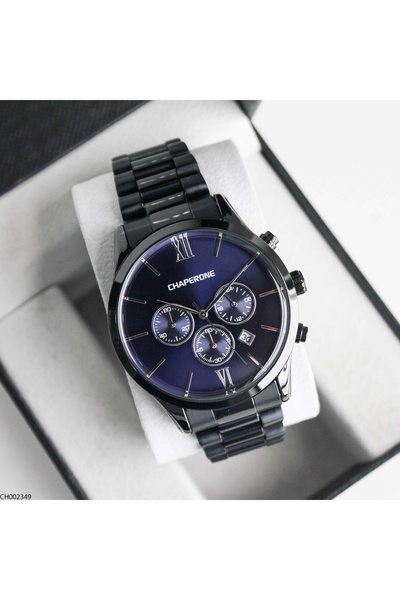 Chaperone ساعة يد رجالية بسوار فولاذي CH002349