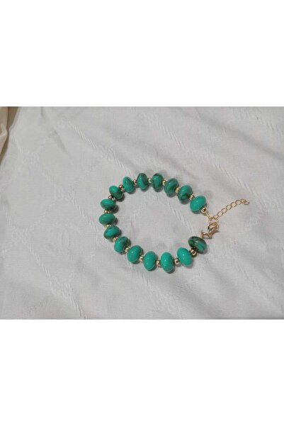 golden takış Turquoise Bracelet