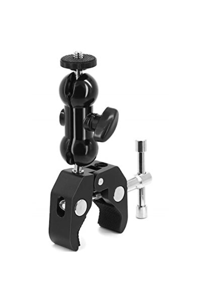 XTW Suport cu clemă/mâner pentru camere de acțiune (GoPro, Insta360, SJcam, D...