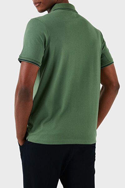 PAUL&SHARK MEN'S KNITTED POLOSHIRT C.WCOTTON