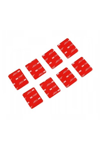 XTW 3M Quick-release Adhesive Mounts, 8 Curved Pieces for GoPro/Action Cameras (Universal)