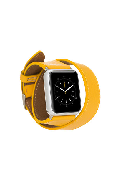 AbbasShop ساعة متوافقة مع حزام جلدي مقاس 42-44-45 ملم DT FL12