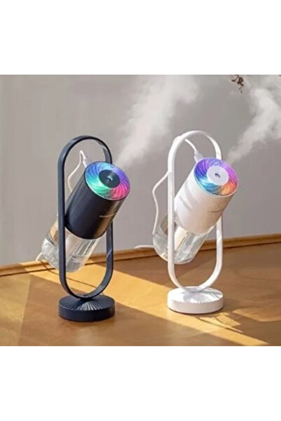 China Mini humidifier 200 ml creative with LED and 360 rotating projection