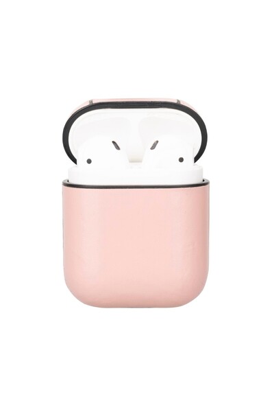 AbbasShop حافظة جلدية متوافقة مع الجيل الثاني من Jupp Apple AirPods NU2