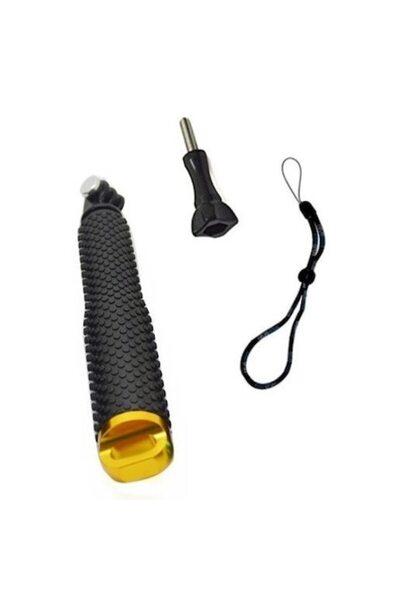 XTW Selfie Stick 28-92 cm — Black/Orange, Mount for Action Cameras & Phones