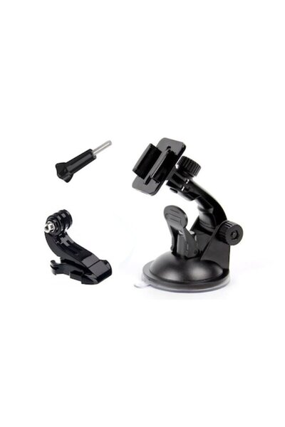 XTW Set de accesorii cu 3 piese pentru camere de acțiune: ventuză, suport cu ...