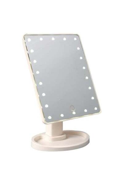 Generic Makeup Mirror With LED Light White