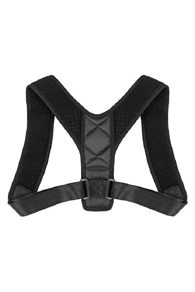 Generic Adjustable Upper Back Brace Posture Corrector 22.0x13.0x3.0cm