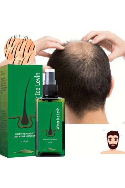 Water Ice Levin Men's Dense Essential Oil Hair Care Serum - Revitalize Thin Hair