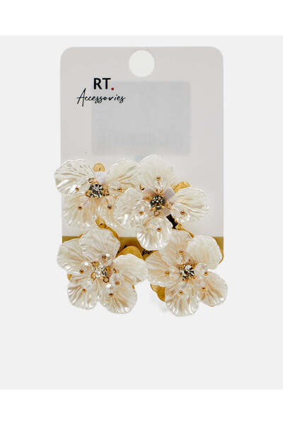 REDTAG قرط نسائي مزين بالذهب