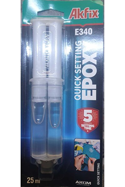 Akfix E340 Epoksi (Hızlı Yapışan)