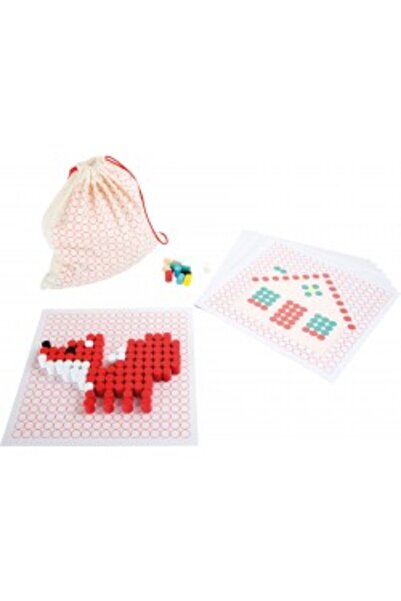 Small Foot Building Game with Stencils