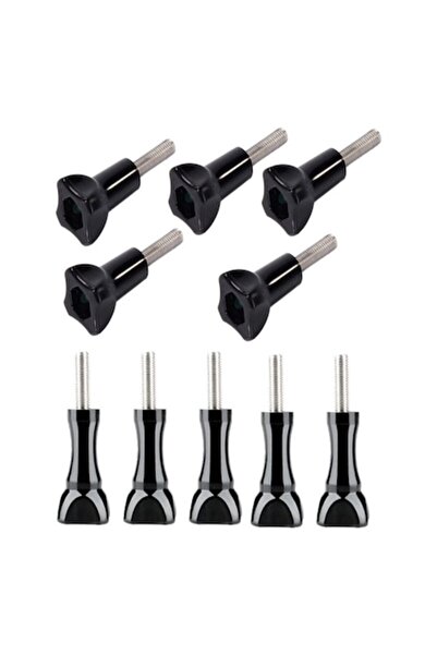 XTW Plastic long and short screws 5+5 pcs compatible with action cameras (GoP...