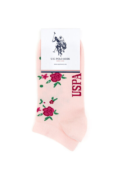 U.S. Polo Assn. Women's Pink Socks 50317974-Vr041