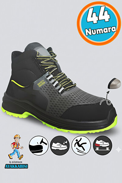 NZB İş Ayakkabısı Süet Delikli Nefes Alan Çelik Burunlu İnşaatçı Tekstil Güve...