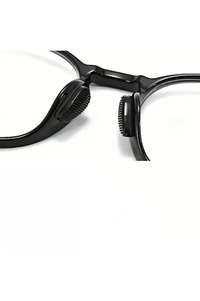 LUMAKS Silicone Glasses Nose Pad Anti-Slip, Anti-Sweat, Soft and Comfortable Nose Pad Black 1 Pair