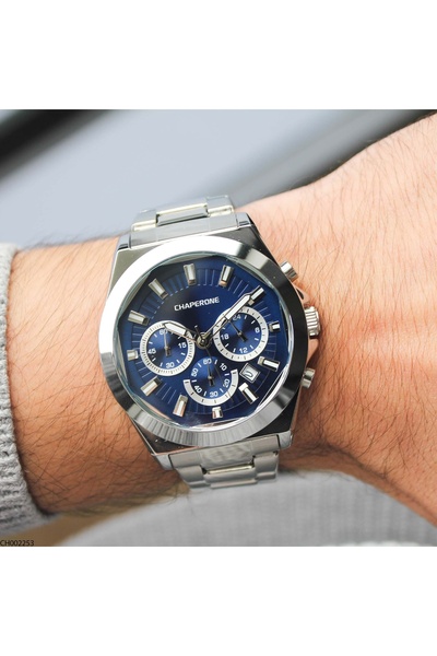 Chaperone Ch002253 Men's Steel Band Wrist Watch