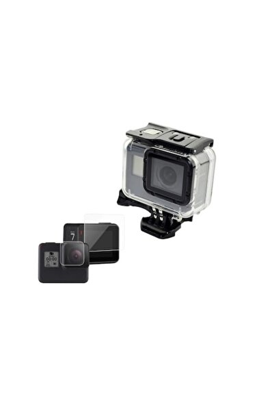XTW Waterproof Shockproof Underwater Case for GoPro Hero 5/6/7 (with Screen Protectors)