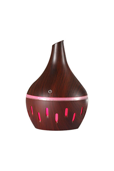 MANDU Air Humidifier 130ml LED DARK WOOD HUS 02-4 Diffuser