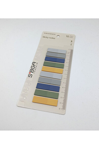 sibga tasarım Transparent Colored Postit Post-it Post It.Bookmark Bookmark Postit Sticker Note Paper 200 Sheets