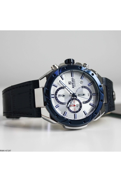 Reward Rwa147297 Leather Band Men's Wristwatch