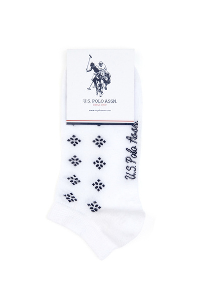 U.S. Polo Assn. Women's White Socks 50317999-Vr013