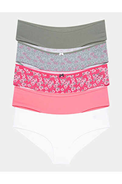 Marks & Spencer 5'li Cotton Lycra:registered: Short Külot Seti