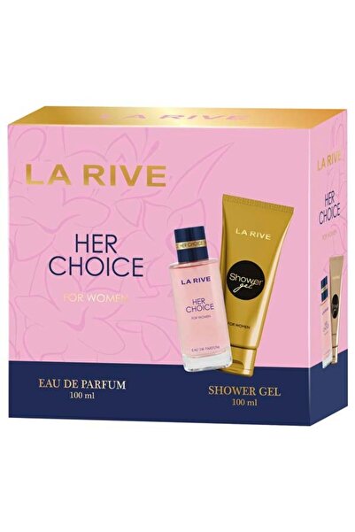 La Rive Her Choice Set Apa De Parfum 100 Ml / Gel Dus 100 Ml