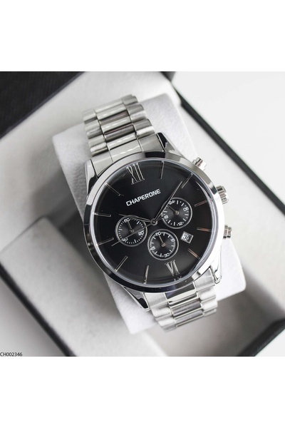 Chaperone Ch002346 Men's Steel Band Wrist Watch