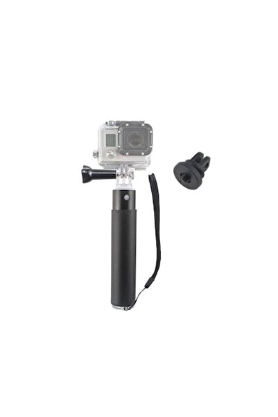 XTW Stick selfie 15-48,6 cm cu suport pentru GoPro, Insta360, DJI, SJcam, uni...