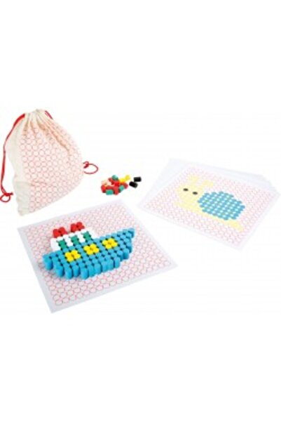 Small Foot Building Game with Stencils